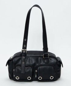 WEGO アイレットデザインボストンバッグ