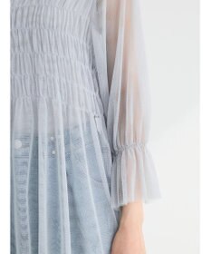 Green Parks チュールシャーリングチュニック