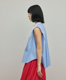 GRACE CONTINENTAL ビジューノースリーブシャツ