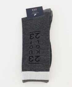 23区GOLF 【MEN】ベーシック 18センチ丈 ソックス