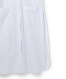 uncrave コットンクロスストライプ シャツワンピース