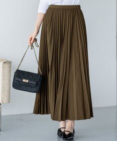 23区 L 【見上愛さん着用/CanCam11月号掲載】パウダリータイプライター プリーツ スカート