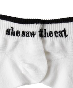 WEGO ラインロゴショートソックス