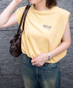 WEGO ヴィンテージウォッシュタックノースリーブT