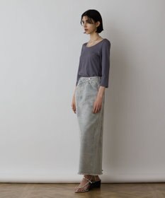 GRACE CONTINENTAL ピグメントタイトスカート