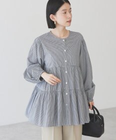 AMERICAN HOLIC 【先行予約】【WEB限定】ティアードギャザーブラウス