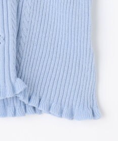 組曲 KIDS 【150-160㎝】フラワードット リブニット