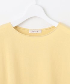Feroux 【UVケア】リボンスリーブドルマン Tシャツ