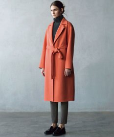 23区 S 【R(アール)】マイクロンメリノウール スタンドネック ニット