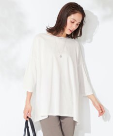 ANY 【洗える】テントライン カットソー