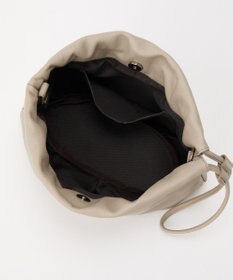 russet レザー巾着4WAYショルダーバッグ(CE-1454)