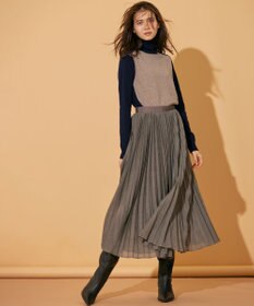 BEIGE， 【WEB限定】ROGAN / タートルネックニット