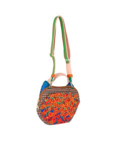 tsumori chisato CARRY マルチチェック 2way ショルダーバッグ ハンドバッグ