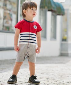 J.PRESS KIDS 【BOX付き】【70㎝】ロンパース&蝶ネクタイスタイ セット