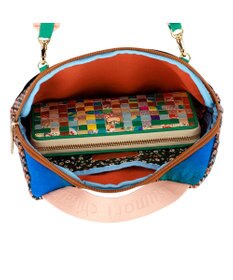 tsumori chisato CARRY マルチチェック 2way ショルダーバッグ ハンドバッグ