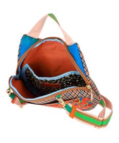 tsumori chisato CARRY マルチチェック 2way ショルダーバッグ ハンドバッグ