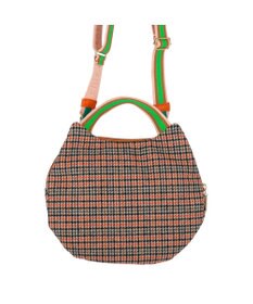 tsumori chisato CARRY マルチチェック 2way ショルダーバッグ ハンドバッグ