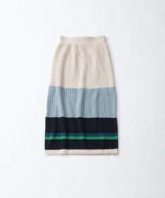 TRICOTE PLAIN RIB MULTI SKIRT／無地リブMULTI SKIRT