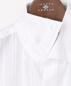 JOSEPH ABBOUD 【リネンブレンド】コットンリネン ボイルコード シャツ