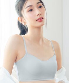 Wing ノンワイヤーブラ ラク きれいなバストシルエット さらっと快適 【シンクロハーフトップ】 ブラトップ 3Lまで対応 大きいサイズ KB1040 ウイング／ワコール