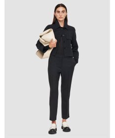 JOSEPH テーラリングクレープ　スリムトラウザーズ