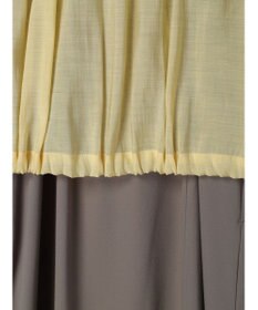 YECCA VECCA 【2点SET】シアーシャツ×Aラインキャミワンピース