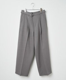 WEGO トロミ　ベルト付きワイドスラックス