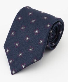 J.PRESS MEN スパンシルクスクエア小紋 ネクタイ