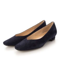 ing <ing>スクエアトゥVカットパンプス