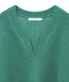 AMERICAN HOLIC カーブネックニットプルオーバー