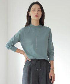 J.PRESS LADIES L 【洗える】PRINCE ハイネック ニット