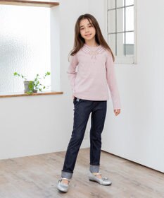 組曲 KIDS 【110-140㎝】トロンプルイユロン Tシャツ