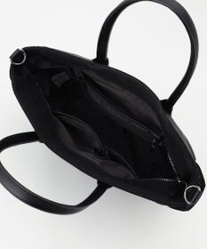 Y'SACCS ナイロン×リサイクルレザー　ホック2WAYトート　Sサイズ