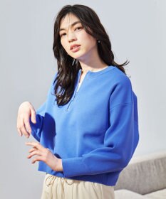 ANY ミラノリブジップニット