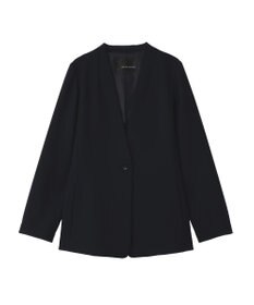 YECCA VECCA ストレッチノーカラージャケット