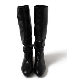 WEGO シャーリングポインテッドロングブーツ