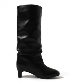 WEGO シャーリングポインテッドロングブーツ