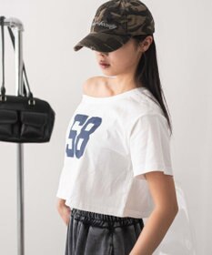 WEGO 2WAYオフショルショートT