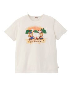 MIKI HOUSE HOT BISCUITS 【家族でおそろい】【155-185cm】アウトドアデザイン(大人用) 半袖Tシャツ