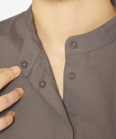 uncrave 【洗濯機洗い可】カラータイプライター ショートシャツ（uncrave WHITE）