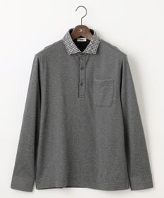 JOSEPH ABBOUD 【保温性/微起毛/ジャパンファブリック】ウィンターダディー ポロシャツ