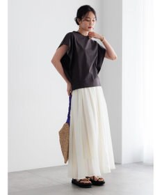 Te chichi シャンブレーボイルスカート