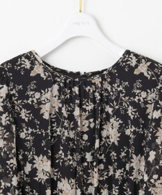 ANY SIS S 【洗える】シアーパターン ワンピース