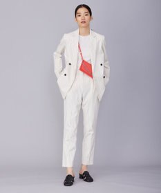 ICB 【洗える】 コットンアセテートシアー ニット