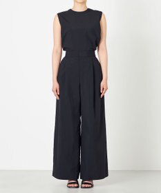 NAVE 【ReNAVE・洗える/撥水加工/接触冷感/UVケア/セットアップ】ナイロンタスラン ワイドパンツ