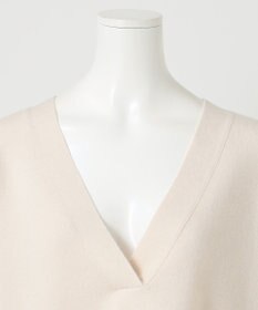 23区 【R(アール)】カシミヤブレンド Vネックニット