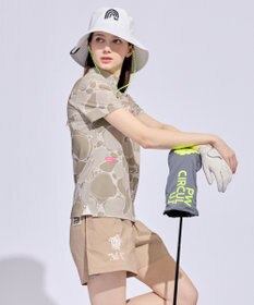 PW CIRCULUS 【MEN】WATER SURFACE プリントモックネックT ゴルフウェア レディース