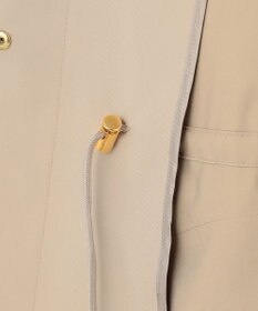 J.PRESS LADIES S 【洗える】 ソロテックスドライツイル ノーカラー コート