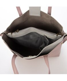 UNBILLION カシュカシュ cachechche / セパレートカラーパーテーショントート