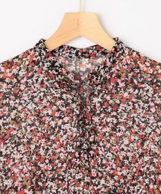 組曲 【先行予約】インプレッションフラワープリント フレアワンピース